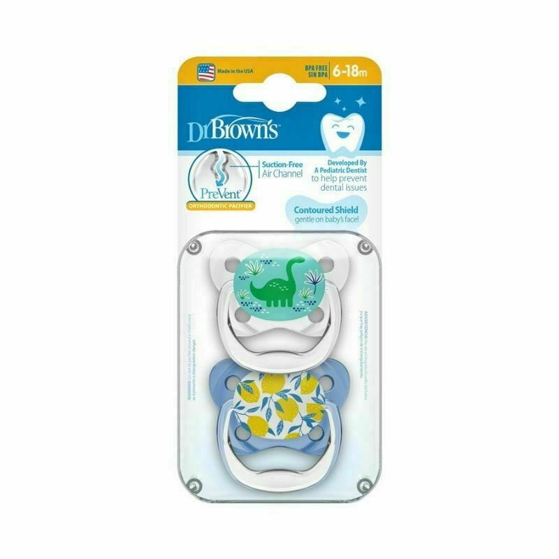 Dr Browns – Prevent Ορθοδοντική Πιπίλα Σιλικόνης Πεταλούδα 6-18m Μπλε 2τμχ Dr Browns – Prevent Ορθοδοντική Πιπίλα Σιλικόνης Πεταλούδα 6-18m Μπλε 2τμχ